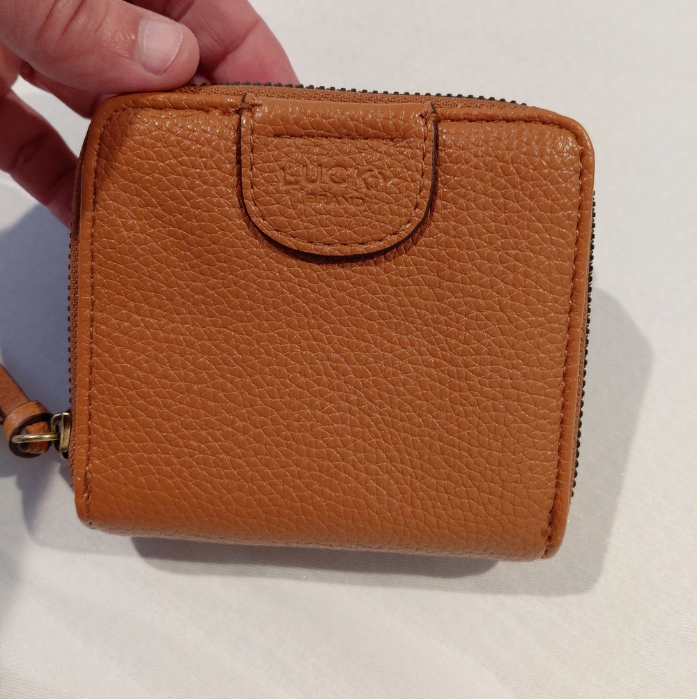 Lucky Brand Brown Leather Wallet